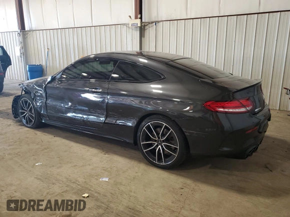 2021 Mercedes-Benz C 43 AMG with VIN W1KWJ6EB2MG049613, listed as a Copart auction lot 79766743 with 29,846 mi miles and . Bid and sale history available at DreamBid. Image 2.