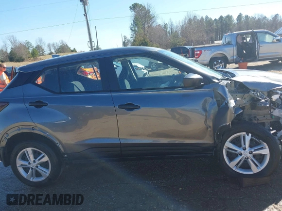 2024 Nissan Kicks S with VIN 3N1CP5BVXRL493865, listed as a IAAI auction lot 41676577 with 23,676 mi miles and . Bid and sale history available at carsss.com. Image 14.