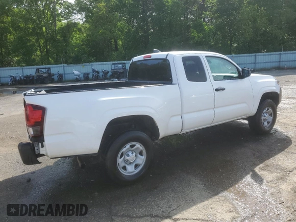 2020 Toyota Tacoma SR with VIN 5TFRX5GN3LX176814, listed as a Copart auction lot 52906965 with 51,072 mi miles and Salvage Title. Bid and sale history available at DreamBid. Image 3.
