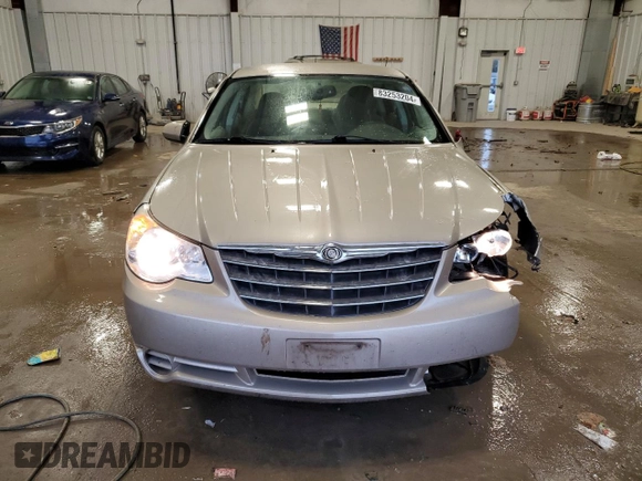 2008 Chrysler Sebring Touring with VIN 1C3LC56R18N214389, listed as a Copart auction lot 83253204 with 140,670 mi miles and Non Repairable. Bid and sale history available at carsss.com. Image 5.