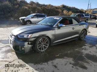 2018 Audi S5 Prestige z VIN WAU24GF53JN012931, wystawiony jako Copart lot #79066874 z przebiegiem 57 384 mil mil oraz Szkoda całkowita • Salvage title. Historia ofert i sprzedaży dostępna na DreamBid. Obrazek 1.