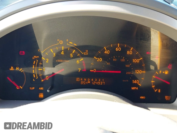 2005 Infiniti QX56 with VIN 5N3AA08C65N805580, listed as a IAAI auction lot 42009147 with 124,937 mi miles and . Bid and sale history available at DreamBid. Image 7.
