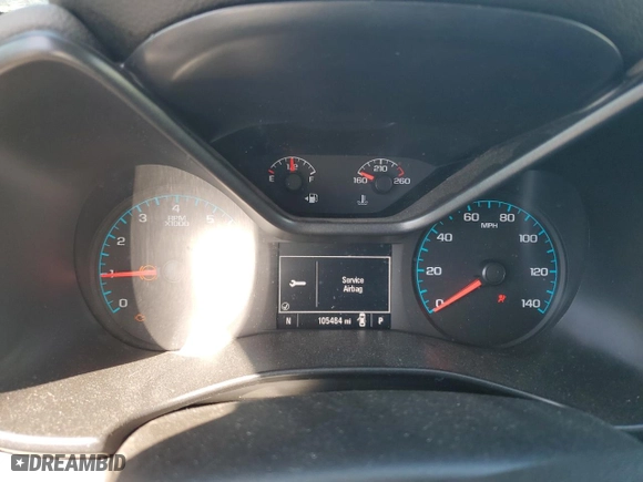 2018 Chevrolet Colorado 4WD Work Truck with VIN 1GCGTBEN6J1178125, listed as a Copart auction lot 49535495 with 105,464 mi miles and Salvage Title. Bid and sale history available at carsss.com. Image 9.