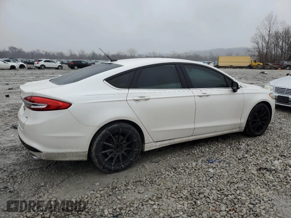 2017 Ford Fusion SE with VIN 3FA6P0H76HR187379, listed as a Copart auction lot 43791035 with 144,537 mi miles and Salvage Title. Bid and sale history available at carsss.com. Image 3.