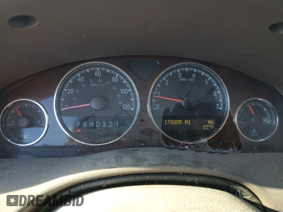 2007 Buick Terraza CXL with VIN 5GADV33157D212633, listed as a Copart auction lot 88350445 with 172,005 mi miles and Salvage Title. Bid and sale history available at DreamBid. Image 9.