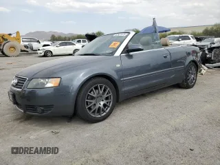 2005 Audi A4 1.8T with VIN WAUAC48H25K002077, listed as a Copart auction lot 62527875 with 123,090 mi miles and Salvage title. Bid and sale history available at DreamBid. Image 1.