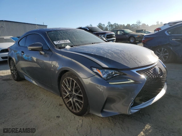 2016 Lexus RC 200t with VIN JTHHA5BC3G5000705, listed as a Copart auction lot 75477064 with NaN miles and Salvage Title. Bid and sale history available at carsss.com. Image 4.
