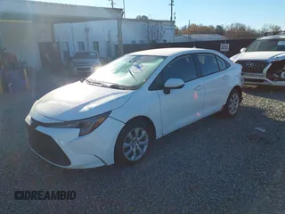 2021 Toyota Corolla LE with VIN JTDEPMAE9MJ118938, listed as a IAAI auction lot 41152722 with 107,911 mi miles. Bid and sale history available at carsss.com. Image 22.