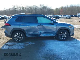 2023 Toyota Corolla Cross Hybrid S with VIN 7MUFBABG4PV003663, listed as a IAAI auction lot 41156179 with 39,987 mi miles and . Bid and sale history available at DreamBid. Image 13.