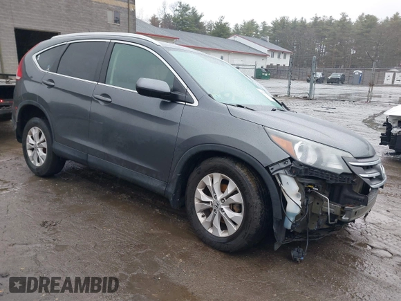 2012 Honda CR-V EX-L z VIN 2HKRM4H79CH602794, wystawiony jako IAAI lot #41936692 z przebiegiem 123 453 mil mil oraz . Historia ofert i sprzedaży dostępna na DreamBid. Obrazek 1.