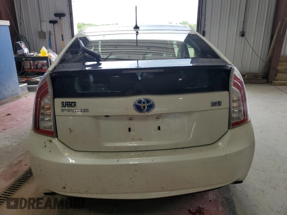 2015 Toyota Prius Four с VIN JTDKN3DU5F1889664, выставлен на аукционе Copart как лот 61120175 с пробегом 55 672 миль миль и Списание • Salvage title. История ставок и продаж доступна на DreamBid. Изображение 6.