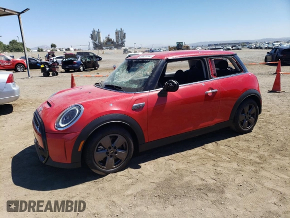 2023 MINI Hardtop Cooper S with VIN WMW53DH00P2S82015, listed as a Copart auction lot 68826744 with 8,950 mi miles and Salvage title. Bid and sale history available at DreamBid. Image 1.