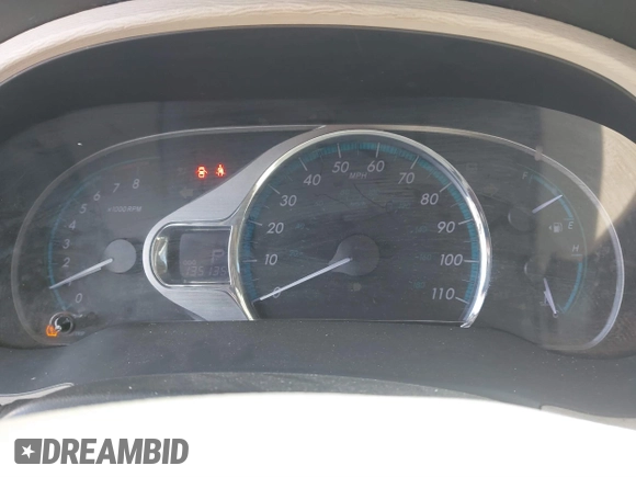 2012 Toyota Sienna XLE AAS with VIN 5TDYK3DC0CS254294, listed as a IAAI auction lot 41274822 with 135,135 mi miles and . Bid and sale history available at carsss.com. Image 7.