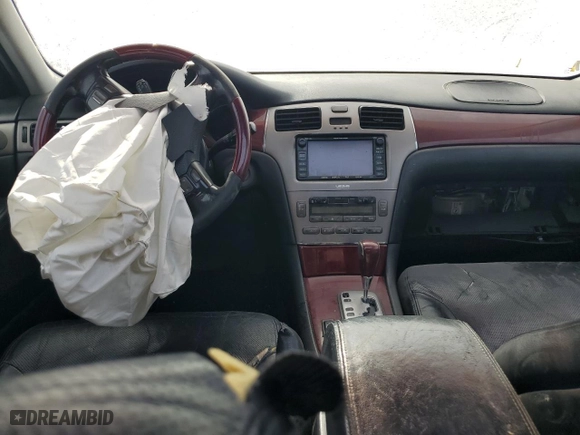 2006 Lexus ES 330 with VIN JTHBA30G965152213, listed as a Copart auction lot 46553735 with 0 mi miles and Salvage Title. Bid and sale history available at carsss.com. Image 8.