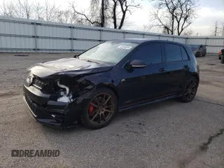 2020 Volkswagen Golf GTI S with VIN 3VW5T7AU0LM003731, listed as a Copart auction lot 46555204 with 56,747 mi miles. Bid and sale history available at carsss.com. Image 1.