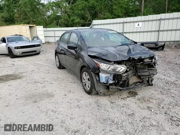 2020 Nissan Versa S z VIN 3N1CN8DV5LL886846, wystawiony jako Copart lot #54183275 z przebiegiem 93 641 mil mil oraz Szkoda całkowita • Salvage title. Historia ofert i sprzedaży dostępna na DreamBid. Obrazek 13.