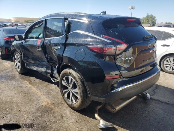 2024 Nissan Murano SV with VIN 5N1AZ2BJ6RC125958, listed as a Copart auction lot 84120104 with 0 mi miles and Salvage Title. Bid and sale history available at carsss.com. Image 2.