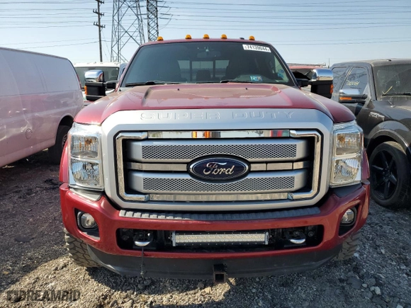 2011 Ford Super Duty F-350 DRW XL with VIN 1FT8W3DT9BEA21779, listed as a Copart auction lot 74139044 with 175,335 mi miles and Clean Title. Bid and sale history available at carsss.com. Image 5.