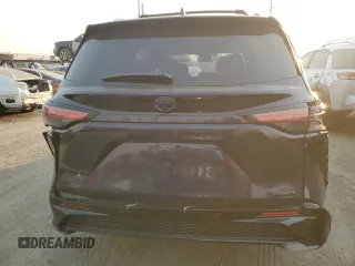 2024 Toyota Sienna LE with VIN 5TDCSKFC8RS146435, listed as a Copart auction lot 88138465 with 2,594 mi miles and Salvage Title. Bid and sale history available at carsss.com. Image 6.