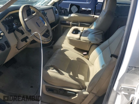 2010 Ford F-350 XL with VIN 1FTWW3DR1AEB32563, listed as a Copart auction lot 80013484 with 187,978 mi miles and Salvage title. Bid and sale history available at DreamBid. Image 7.