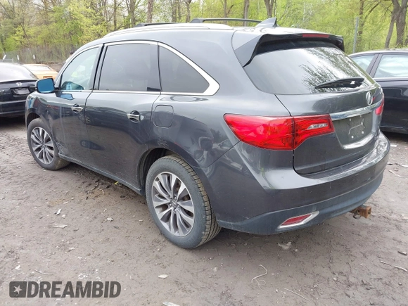 2016 Acura MDX Technology z VIN 5FRYD4H46GB059313, wystawiony jako IAAI lot #42208726 z przebiegiem 87 106 mil mil oraz . Historia ofert i sprzedaży dostępna na DreamBid. Obrazek 3.