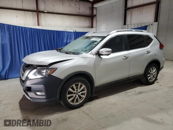 2018 Nissan Rogue S with VIN KNMAT2MTXJP588493, listed as a Copart auction lot 52599985 with 106,146 mi miles and Clean Title. Bid and sale history available at carsss.com. Image 1.