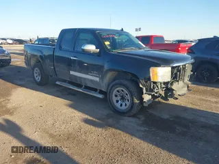 2009 GMC Sierra 1500 with VIN 2GTEC290891109447, listed as a IAAI auction lot 41217035 with 197,033 mi miles and . Bid and sale history available at DreamBid. Image 1.