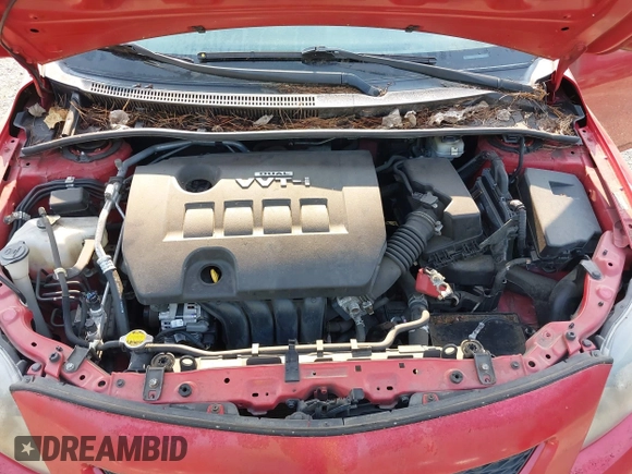 2010 Toyota Corolla with VIN 1NXBU4EE9AZ219585, listed as a IAAI auction lot 42561435 with 159,682 mi miles and . Bid and sale history available at DreamBid. Image 10.