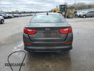 2015 Kia Optima LX with VIN 5XXGM4A71FG399613, listed as a Copart auction lot 49893665 with 201,876 mi miles and Salvage Title. Bid and sale history available at carsss.com. Image 6.