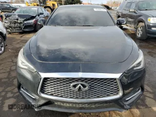 2018 Infiniti Q60 Red Sport 400 with VIN JN1FV7EL2JM630560, listed as a Copart auction lot 45980175 with 48,943 mi miles and Salvage title. Bid and sale history available at DreamBid. Image 5.