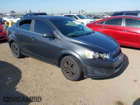 2014 Chevrolet Sonic LT with VIN 1G1JC5SH9E4109920, listed as a IAAI auction lot 42271051 with 135,194 mi miles and . Bid and sale history available at DreamBid. Image 1.