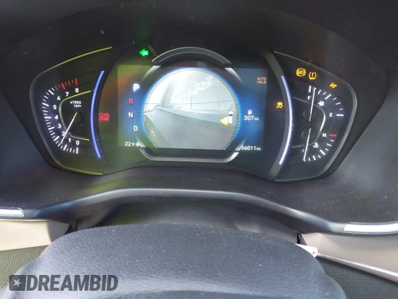 2020 Hyundai Santa Fe Limited with VIN 5NMS53AA0LH293308, listed as a IAAI auction lot 41608440 with 56,011 mi miles and . Bid and sale history available at DreamBid. Image 7.