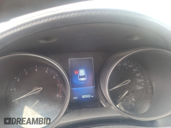 2018 Toyota C-HR XLE with VIN NMTKHMBX1JR063883, listed as a Copart auction lot 52885395 with 185,922 mi miles and Salvage Title. Bid and sale history available at DreamBid. Image 9.