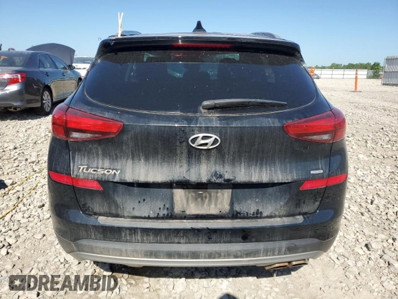2020 Hyundai Tucson Ultimate with VIN KM8J3CALXLU131676, listed as a Copart auction lot 63118485 with 41,127 mi miles and Salvage title. Bid and sale history available at DreamBid. Image 6.