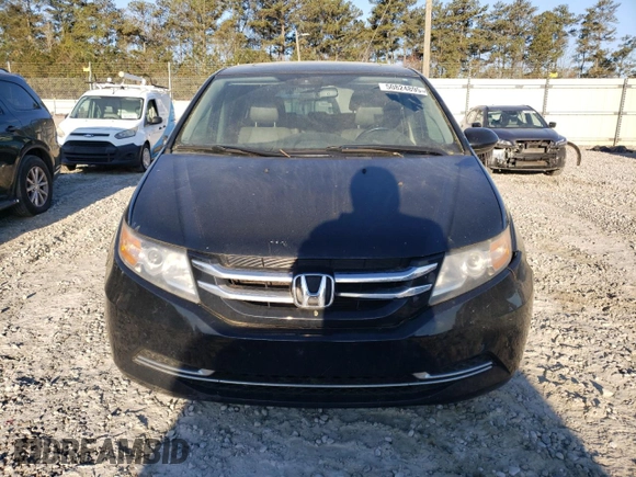 2017 Honda Odyssey EX-L with VIN 5FNRL5H69HB015808, listed as a Copart auction lot 50824895 with 158,934 mi miles and Clean Title. Bid and sale history available at DreamBid. Image 5.