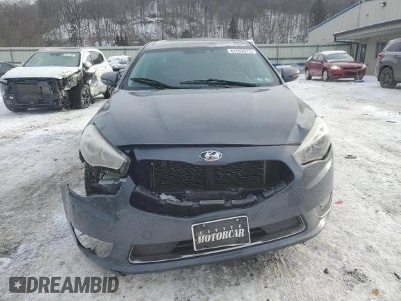 2014 Kia Cadenza Premium with VIN KNALN4D74E5128214, listed as a Copart auction lot 87692675 with 159,014 mi miles and Salvage Title. Bid and sale history available at carsss.com. Image 5.
