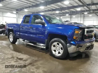 2014 Chevrolet Silverado 1500 LT with VIN 1GCVKREC4EZ167648, listed as a Copart auction lot 86758534 with 110,941 mi miles and Salvage Title. Bid and sale history available at carsss.com. Image 4.