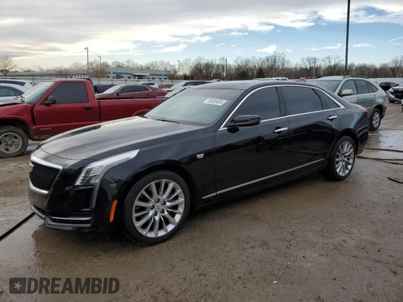 2017 Cadillac CT6 AWD with VIN 1G6KB5RS8HU195910, listed as a Copart auction lot 85089084 with 69,342 mi miles and Salvage title. Bid and sale history available at DreamBid. Image 1.