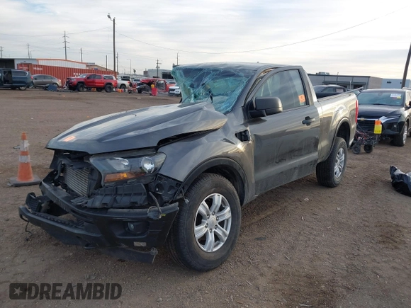 2020 Ford Ranger XL with VIN 1FTER1EHXLLA41707, listed as a IAAI auction lot 41476614 with Not Provided miles. Bid and sale history available at carsss.com. Image 2.