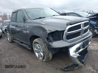 2017 Ram 1500 Big Horn z VIN 1C6RR7GT4HS652391, wystawiony jako IAAI lot #41619935 z przebiegiem 108 503 mil mil oraz . Historia ofert i sprzedaży dostępna na DreamBid. Obrazek 1.