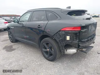 2018 Jaguar F-PACE 25t Premium with VIN SADCJ2FX2JA270891, listed as a IAAI auction lot 41381282 with 75,779 mi miles. Bid and sale history available at carsss.com. Image 3.