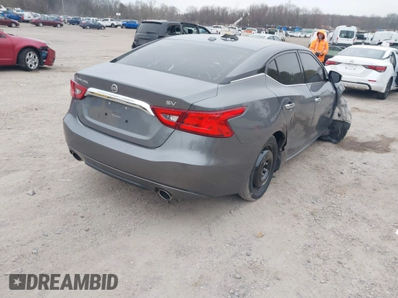 2018 Nissan Maxima S with VIN 1N4AA6AP0JC384660, listed as a IAAI auction lot 41617587 with 121,463 mi miles and . Bid and sale history available at DreamBid. Image 4.