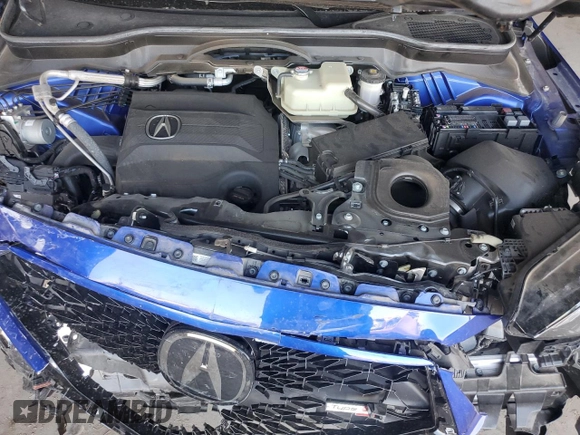 2024 Acura MDX Type S w/Advance Package with VIN 5J8YD8H80RL001033, listed as a Copart auction lot 72575024 with 7,237 mi miles and Salvage Title. Bid and sale history available at carsss.com. Image 13.