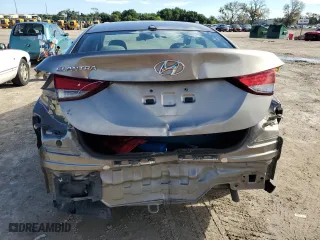 2014 Hyundai Elantra Limited with VIN 5NPDH4AE3EH475003, listed as a Copart auction lot 49153235 with 130,510 mi miles and Non Repairable. Bid and sale history available at carsss.com. Image 6.