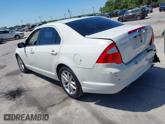 2012 Ford Fusion SEL with VIN 3FAHP0JG7CR201530, listed as a IAAI auction lot 41897282 with 200,153 mi miles. Bid and sale history available at carsss.com. Image 3.