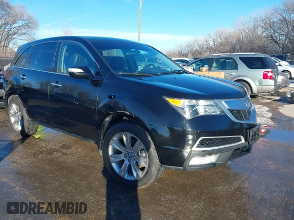 2013 Acura MDX Advance with VIN 2HNYD2H83DH519729, listed as a IAAI auction lot 41316162 with 112,081 mi miles and . Bid and sale history available at DreamBid. Image 1.