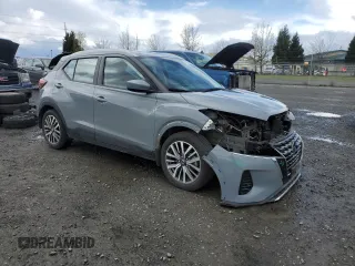 2021 Nissan Kicks SV with VIN 3N1CP5CV1ML544046, listed as a Copart auction lot 51936865 with 49,373 mi miles and Salvage Title. Bid and sale history available at DreamBid. Image 4.