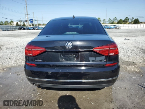 2016 Volkswagen Passat S with VIN 1VWAS7A39GC052071, listed as a Copart auction lot 57253935 with 99,886 mi miles and Salvage title. Bid and sale history available at DreamBid. Image 6.