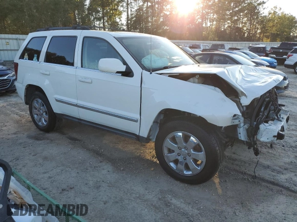 2009 Jeep Grand Cherokee Limited with VIN 1J8HS58T39C524269, listed as a Copart auction lot 87178644 with Not provided miles and Salvage title. Bid and sale history available at DreamBid. Image 4.