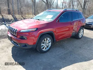 2015 Jeep Cherokee Limited with VIN 1C4PJMDS5FW588241, listed as a IAAI auction lot 42093045 with 54,927 mi miles and . Bid and sale history available at DreamBid. Image 2.